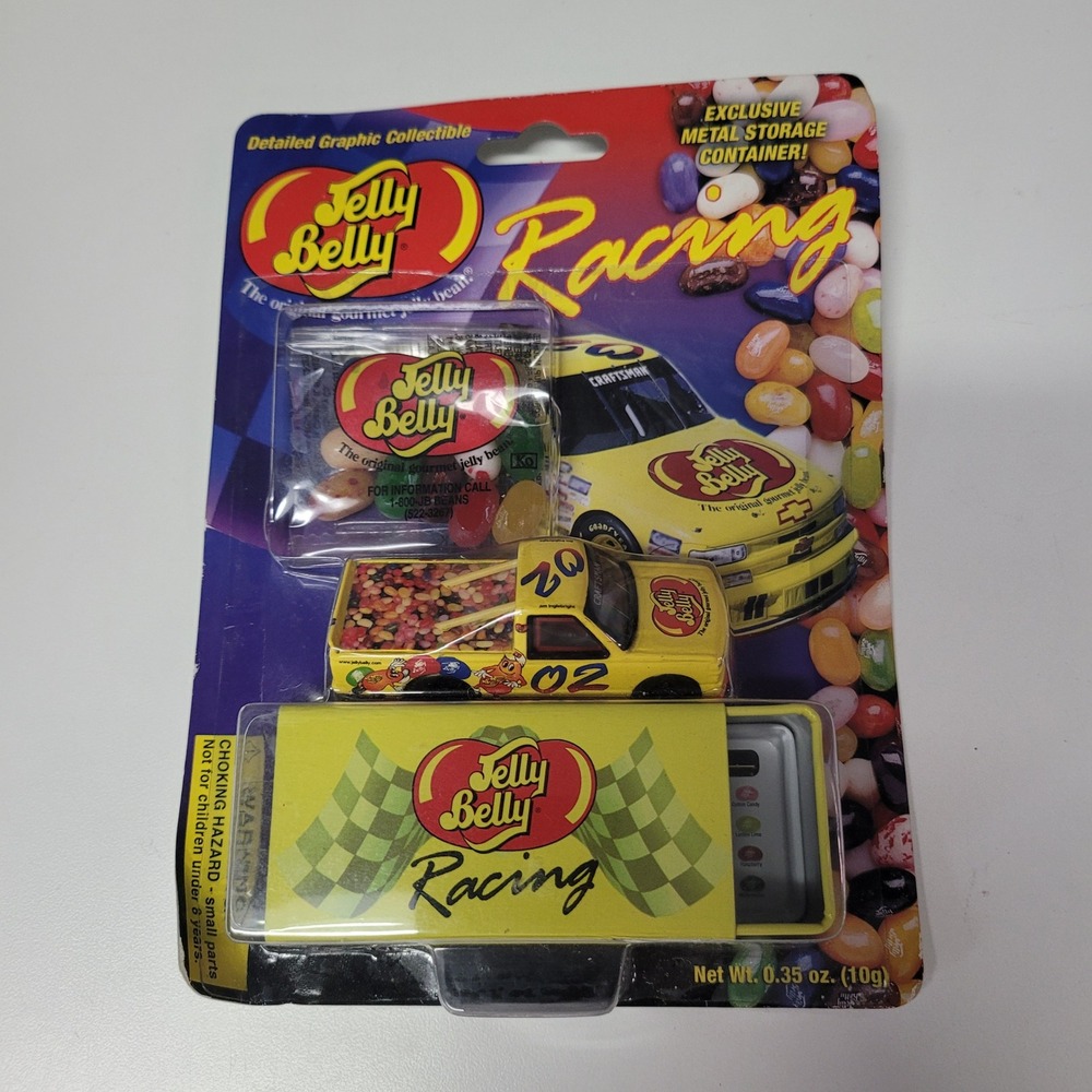 Jelly Belly Racing‎ Diecast Truck with Storage Container Collectible New in Box